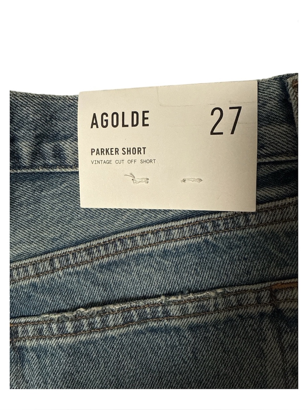 AGOLDE Parker Short Vintage Cut-off Short - Picture 4 of 5